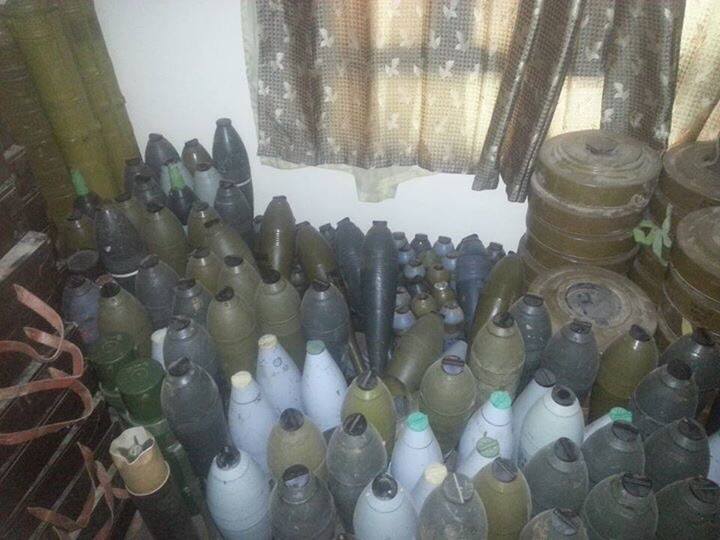  بالصور.. ضبط خلية إغتيالات ومعمل متفجرات في عدن