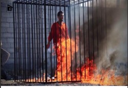 بطريقة وحشية وغير مسبوقة.. «داعش» يعلن أنه أحرق الطيار الأردني معاذ الكساسبة