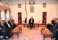 الرئيس هادي يستقبل قيادة التنظيم الناصري ويبارك أعمال مؤتمر التنظيم الحادي عشر