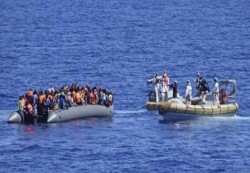 فقدان 40 مهاجر قبالة الساحل الليبي