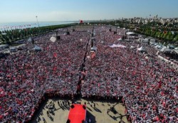 مسيرة مليونية للمعارضة التركية “لهدم جدران الخوف”