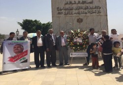 التنظيم الناصري يزور التذكار المصري بصنعاء في الذكرى الـ 65 لثورة يوليو المجيدة