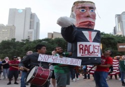 تظاهرات في امريكا ضد خطاب الكراهية 