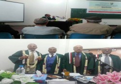 الدكتوراه بامتياز للباحث أحمد سعيد ناصر من جامعة صنعاء