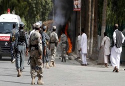 مقتل 22 شرطيًا أفغانيًا في سلسلة هجمات لطالبان