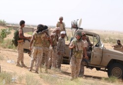 الجيش الوطني  ينفذ هجوم على تعزيزات لمليشيا الحوثي بجبهة الرزامات في محافظة صعدة 