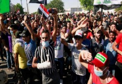 العفو الدولية: العراق يستخدم قنابل مسيلة للدموع تخترق الجماجم