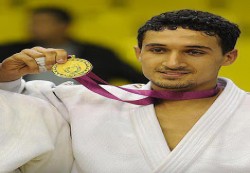 خصروف يحرز الميدالية الذهبية في البطولة العربية للجودو