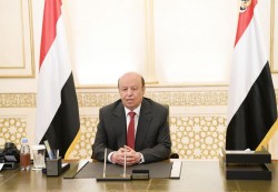 هادي: على المجتمع  الدولي عدم السماح بتحويل الحوثيين الملف الإنساني إلى ملف لابتزاز الحكومة 