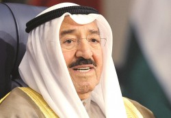رئيس الجمهورية  ينعي أمير الكويت الشيخ صباح الأحمد الجابر الصباح