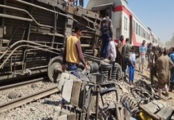 حادث قطار سوهاج يؤجل قمة مصرية اردنية عراقية