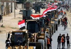  وفد وزاري فلسطيني يناقش في القاهرة إعمار غزة