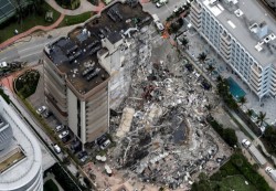 ارتفاع حصيلة وفيات انهيار مبنى فلوريدا إلى 11 شخصا