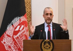 نائب الرئيس الأفغاني يقول على تويتر إنه الرئيس الشرعي المؤقت للبلاد