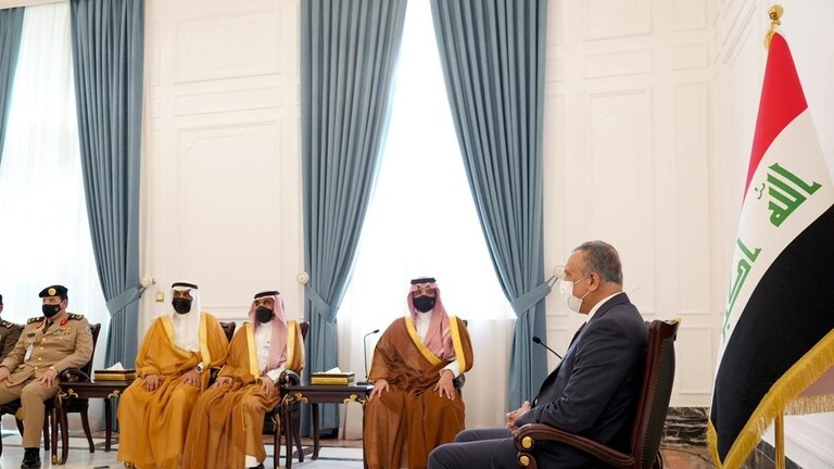 الكاظمي يستقبل وزير الداخلية السعودي ويبحث معه ملف مكافحة الإرهاب