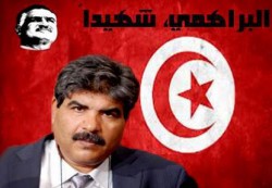 التيار الشعبي الناصري في تونس ينعي قائده و مؤسسه الشهيد براهمي