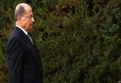 عون يؤدي اليمين الدستورية رئيساً جديداً للبنان 