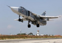 مغادرة أول مجموعة من الطائرات الروسية قاعدتها الجوية في سوريا 