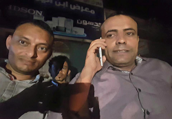 الإفراج عن مراسل قناة الجزيرة حمدي البكاري وزميليه