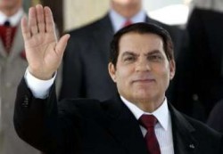 الحكم بالسجن عشر سنوات وغرامة مالية لرئيس الاسبق بتونس زين العابدين 