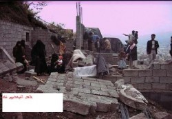 أشغال إب تهدم منزل وتعتدي على مالكه بالضرب بذريعة السياحة