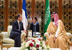 ماكرون يلمح إلى قضية خاشقجي ويشدد على عدم تجاهل السعودية لأهميتها