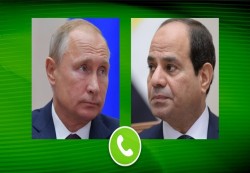 الرئاسة المصرية: السيسي بحث مع بوتين هاتفيا تطورات الأزمة الروسية الأوكرانية