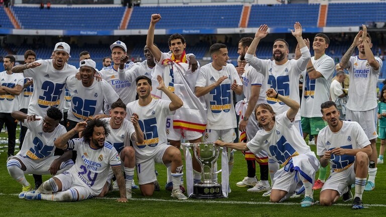 ريال مدريد يحسم مبكرا لقب بطل الدوري الإسباني!