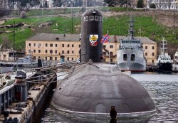 رصد الغواصة النووية "نوفوسيبيرسك" قبالة سواحل فرنسا