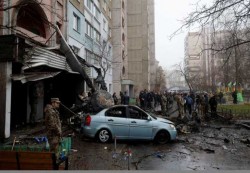 مصرع وزير الداخلية الأوكراني ونائبه و14 شخصا جراء تحطم مروحية قرب روضة أطفال في العاصمة كييف