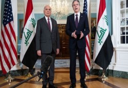 وزير الخارجية العراقي يحثّ على مواصلة التعاون مع واشنطن للقضاء على تنظيم “الدولة”