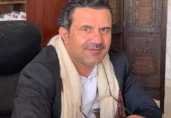 مشائخ وأعيان سنحان وبلاد الروس يطالبون الحوثي بإطلاق سراح رجل الأعمال الحثيلي