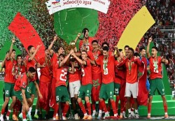 المغرب الأولمبي يهزم مصر ويتوج بكأس إفريقيا