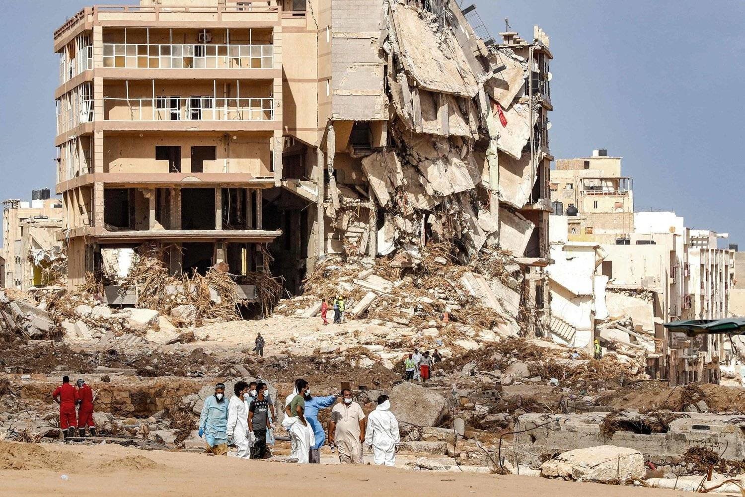 مقتل 94 من الجيش الوطني الليبي والقوى الأمنية في فيضانات درنة والجبل الأخضر