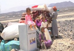 الهجرة الدولية تعلن عن تسجيل أكثر من 25 ألف شخص نازح في اليمن خلال الأشهر الماضية