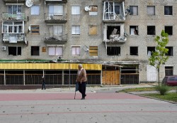هجمات روسية بعشرات المسيّرات تستهدف محيط كييف