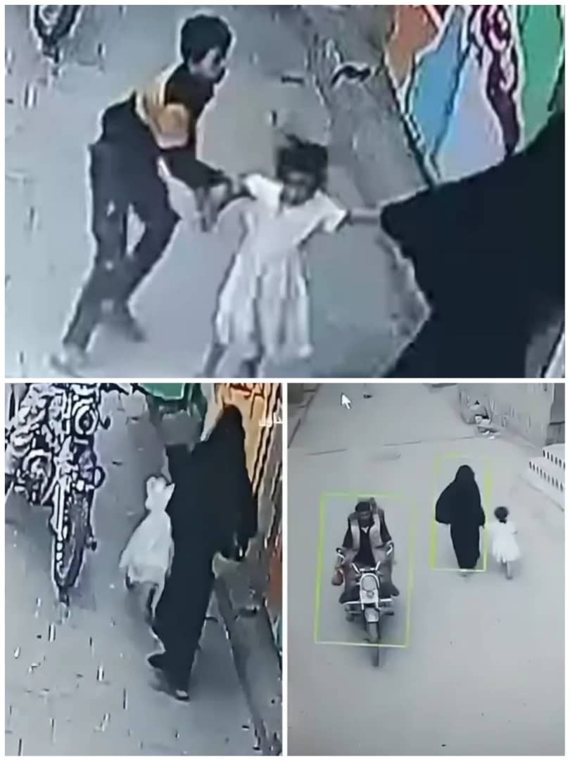 ذمار: فيديو يوثق لحظة إنقاذ طفل لشقيقته من محاولة اختطاف