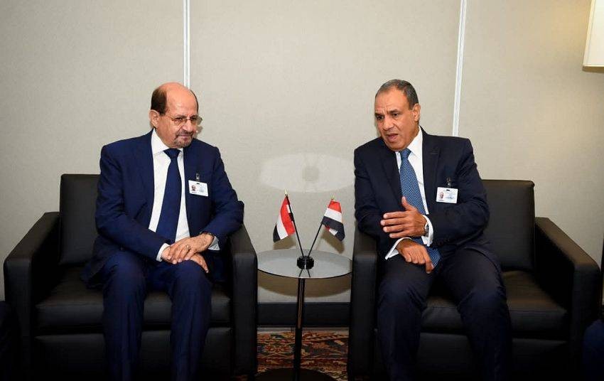 Red Sea Navigation Tops Talks Between Yemeni and Egyptian Foreign Ministers