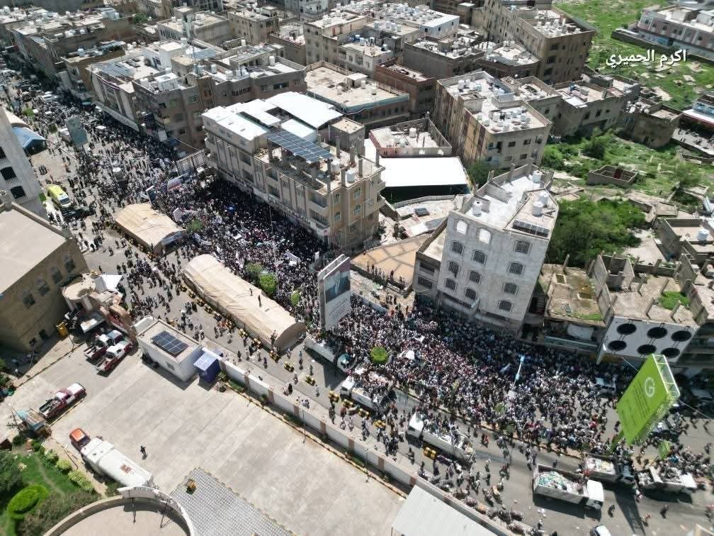 Taiz: Mass Protest Condemns Assassination of Al-Mashhari, Demands Ouster of Military and Security Leaders