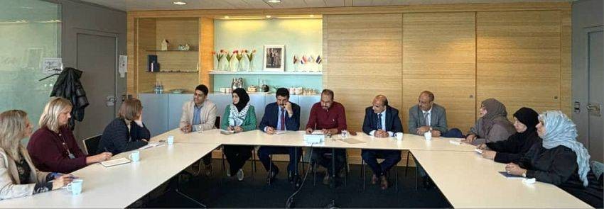 اللجنة الوطنية للتحقيق تستعرض تقريرها الثالث عشر مع بعثات أوروبية في جنيف