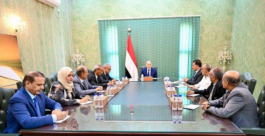 العليمي: العدالة في تعز ماضية كمسار مؤسسي شامل