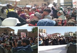 مسيرة حاشدة في ريف تعز الجنوبي تطالب بالعدالة وإنهاء الانفلات الأمني