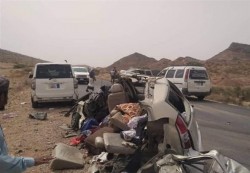 حوادث السير تحصد أرواح 64 شخصاً وتخلف 295 مصاباً خلال أكتوبر