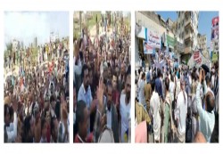 تظاهرات غاضبة في تعز تطالب بإصلاح أمني شامل وإنهاء الفوضى