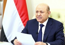 العليمي يشيد باستجابة التحالف لطلب حماية المدنيين ويدعو «الانتقالي» لإنهاء التصعيد