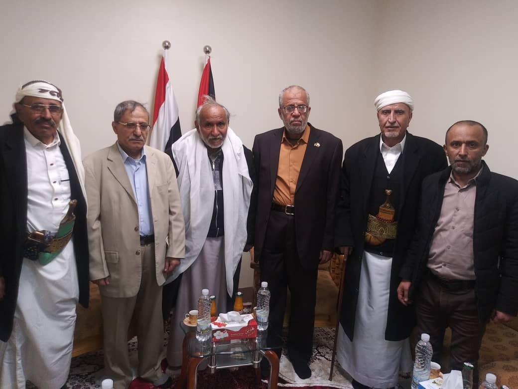 صنعاء: وفد من التنظيم الناصري يقدم العزاء باستشهاد قيادات من حماس