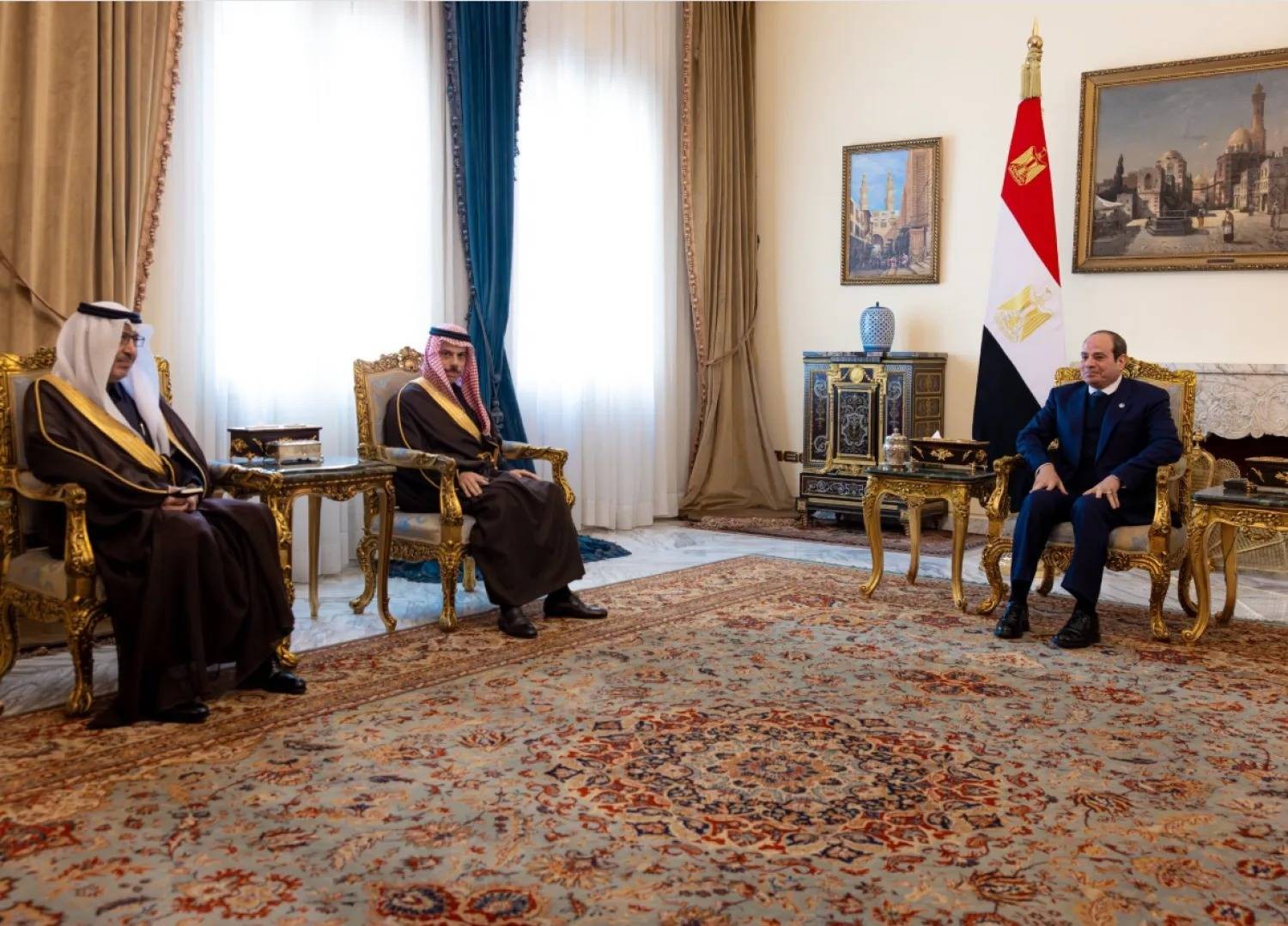 الرئيس السيسي يثمن جهود السعودية لاستضافة مؤتمر شامل للمكونات الجنوبية