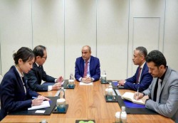 اليمن تبحث دعماً يابانياً لتطبيع الأوضاع في حضرموت والمهرة