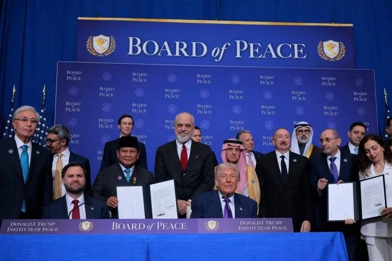 ترمب يطلق مجلس السلام ويعلن تبرعات بقيمة 17 مليار دولار لإغاثة غزة