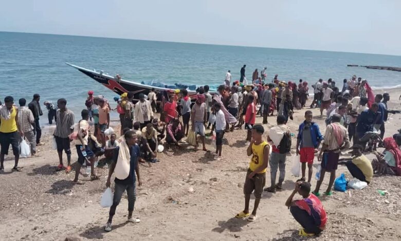 اليمن يرفع جاهزية خفر السواحل لمواجهة الهجرة غير النظامية في شبوة